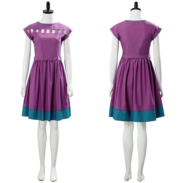 wish purple dress