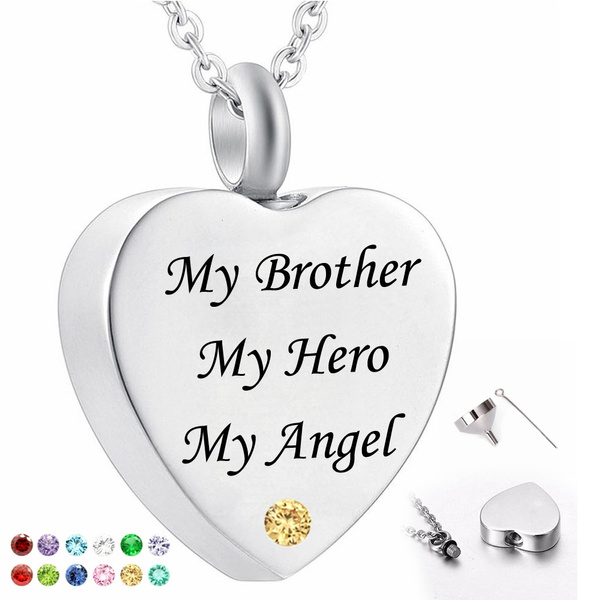 Urn necklace sale for brother