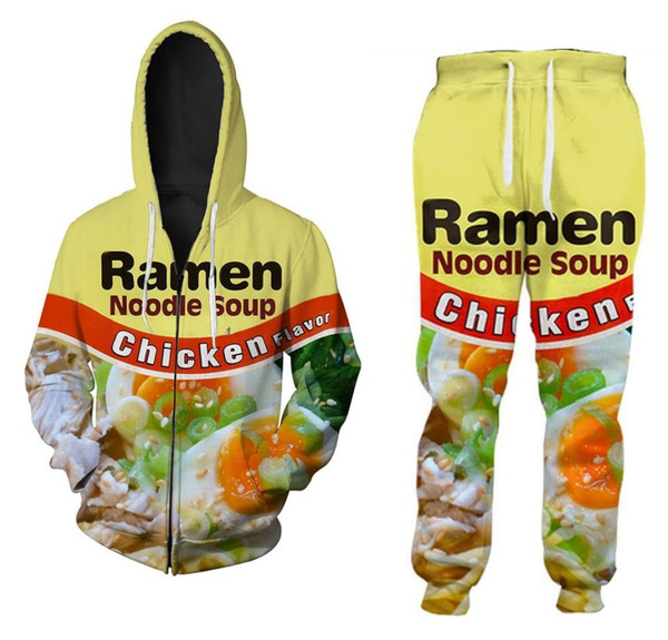 Ramen hoodie sales and pants