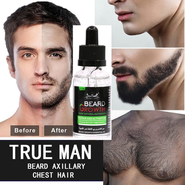 Men's Facial Hair Growth Thick Beard Growth Essential Oil Essence Beard  Growth Liquid Rapid Hair Growth Treatment（40ml） | Wish