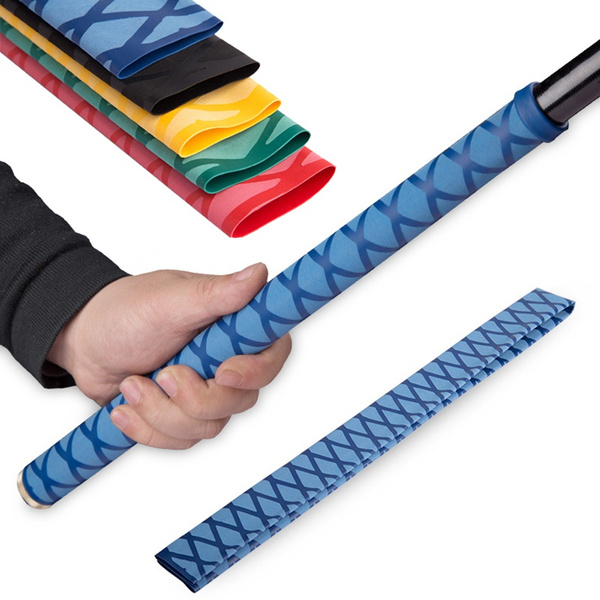 Waterproof Fishing Grip Handle Rod Tubing Sleeve Rubber Racket Non Slip Hot 