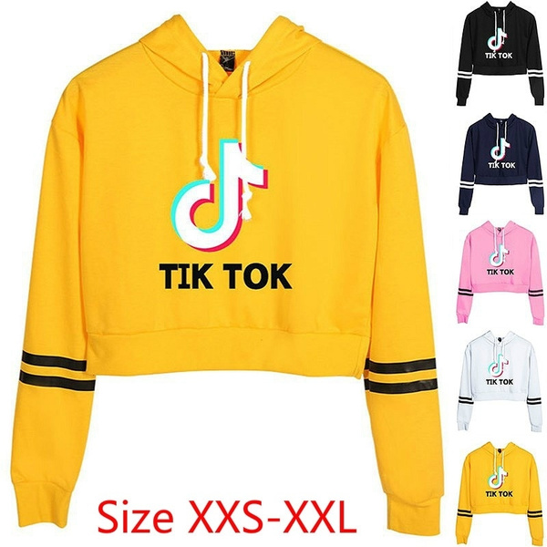 GTGY Unisex Fashion TIK-Tok Hoodie Long Sleeves Casual Music Fans Jumper Pullover Sweatshirt