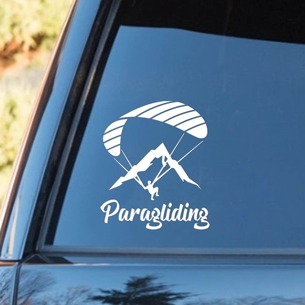 Paragliding Decal Sticker 