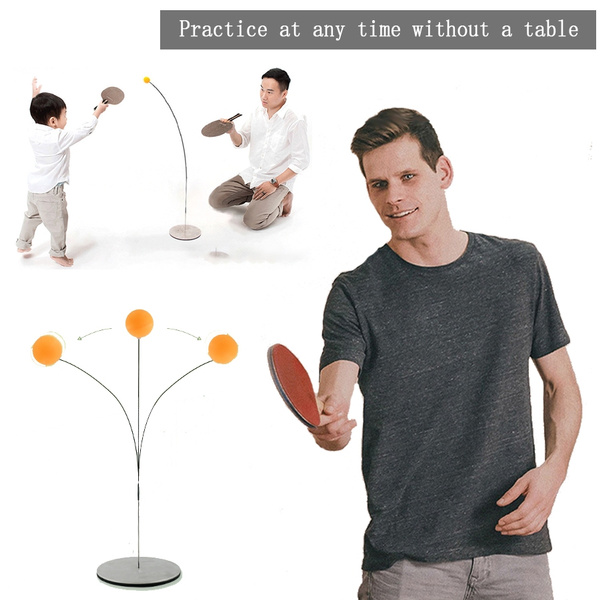 jsbx Table Tennis Rebound Board Ping Pong Springback Machine Professional Table Tennis Exerciser Self-Study Pingpong Equipment