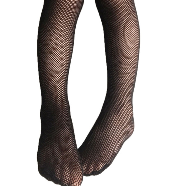 Black Girls Kids Baby Fishnet Stockings 