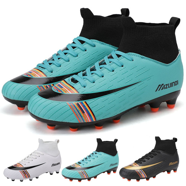 Hombres / Niños Botas de fútbol transpirables e impermeables Botines de  fútbol para exteriores Zapatos de fútbol para adultos | Wish