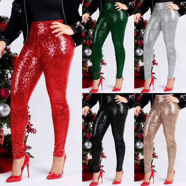 Plus Size Sequin Pants | sequinpant.com