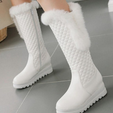 casual shoes, Womens Boots, koreanversion, roundhead