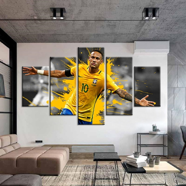 Neymar Da Silva Football Player Argentina Fan Bedroom Decal Wall Art Sticker