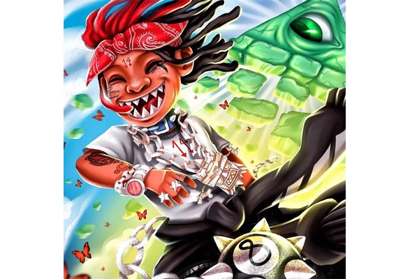 20x20 24x24 Poster Trippie Redd A Love Letter To You 2019 Album Cover K-597 