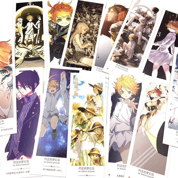 36Pcs/lot Anime Bungou Stray Dogs The Promised Neverland Sword Art Online  Paper Bookmark Cartoon Book Mark Message Card Fans Gift | Wish