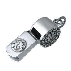 Sterling, 925silverpendant, whistlependant, zodiacpendant