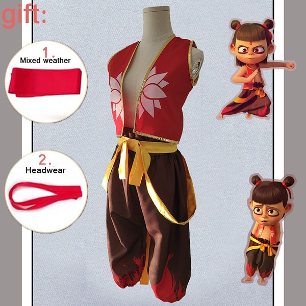 Nezha Cosplay Costume Party Dress