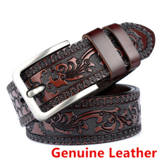  New Fashion Designer Genuine Leather Belt High Quality Belts for Men Pin Buckle Belt