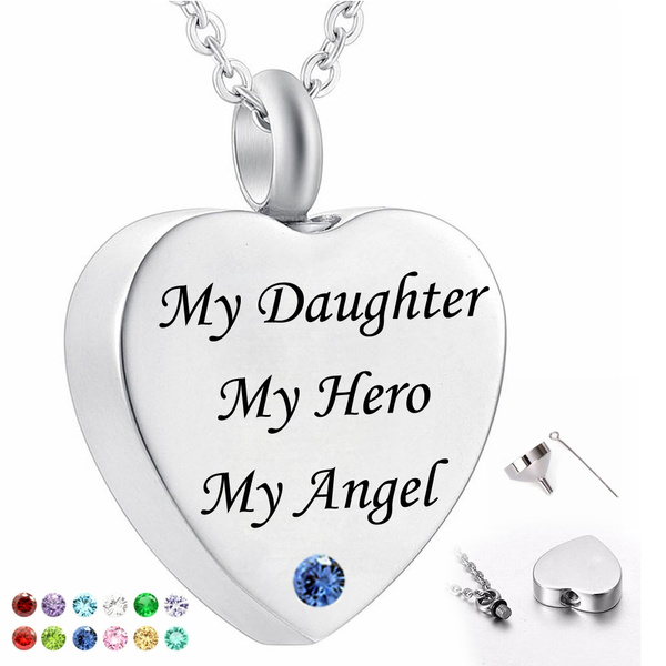 urn necklace for daughter
