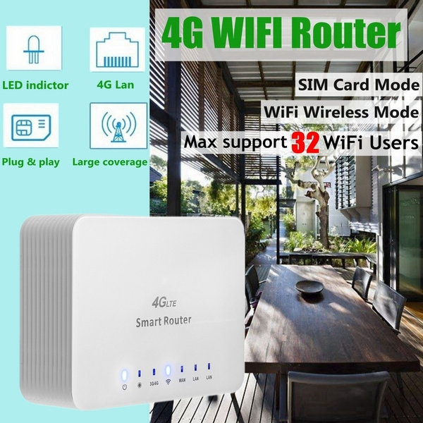 Encryption 300Mbps 4G LTE CPE Mobile WiFi Wireless Router with SIM Card ...