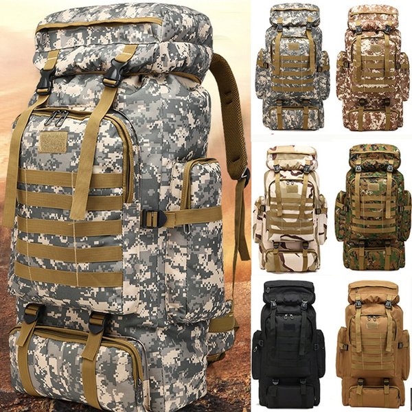 army camo backpack