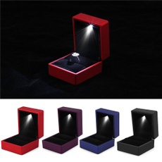 lighted, Box, led, Jewelry