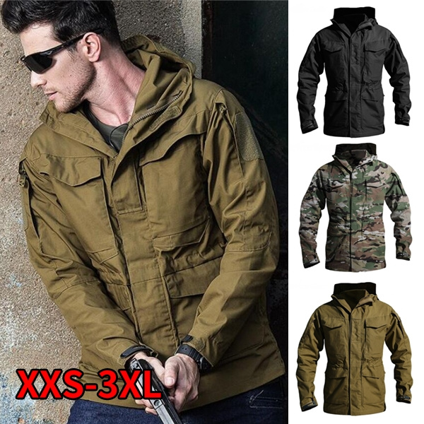M65 UK US Army Clothes Windbreaker Military Field Jackets Mens Winter ...