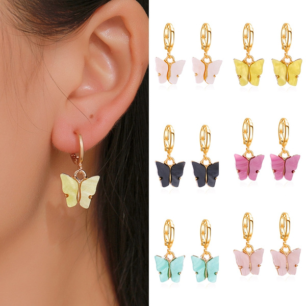 wish butterfly earrings