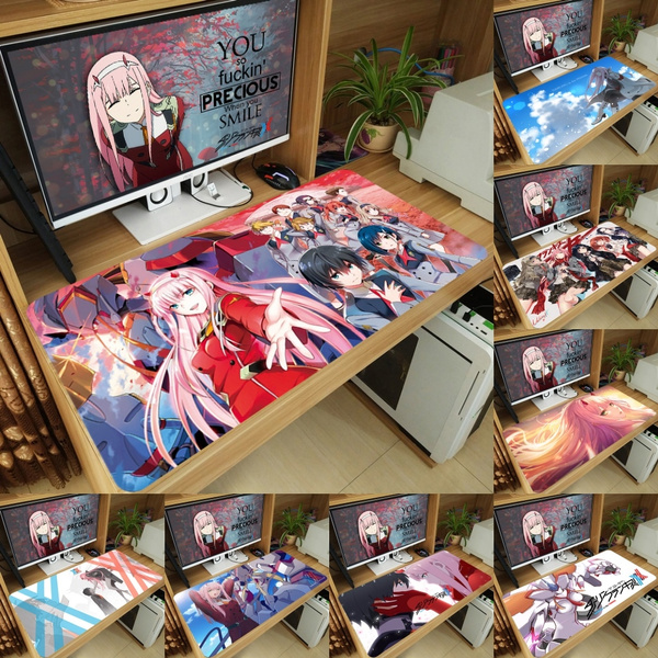 Details about   Anime DARLING in the FRANXX Mouse Pad Zero Two Large PC Keyboard Gaming Play Mat 