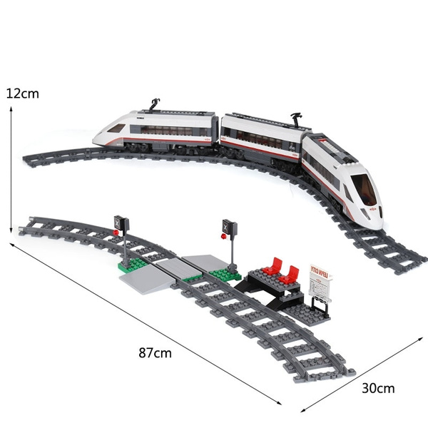 Lego train set 60051 hot sale