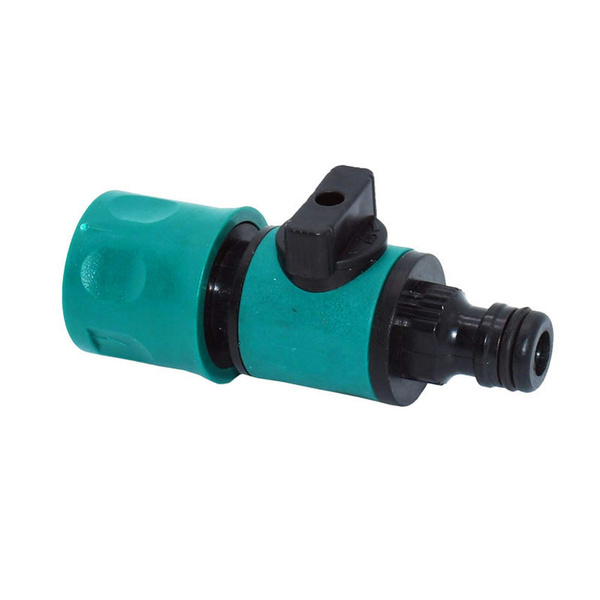 Plastic Valve Connector Garden Watering Prolong Hose Irrigation Pipe Fittings W 