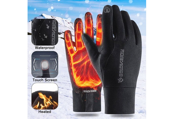 winter warm waterproof touch screen gloves