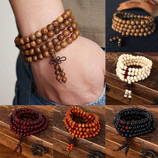 Beaded Bracelets, Beaded, woodbracelet, Jewelry