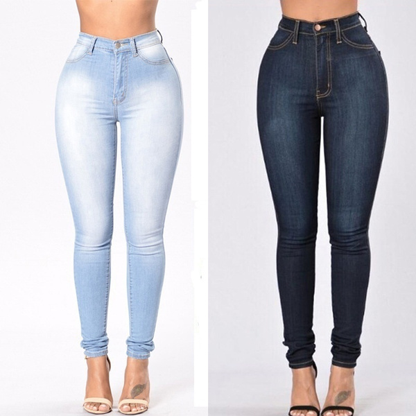 Buy online Women Light Blue Denim Jegging from Jeans & jeggings for Women  by Angelfab for ₹879 at 41% off | 2024 Limeroad.com