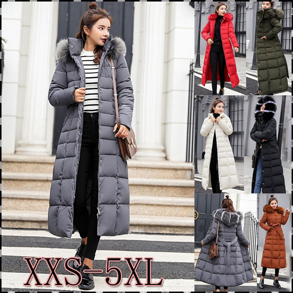 Winter Women's Down Coat Cotton-Padded Thickening Down Winter Coat