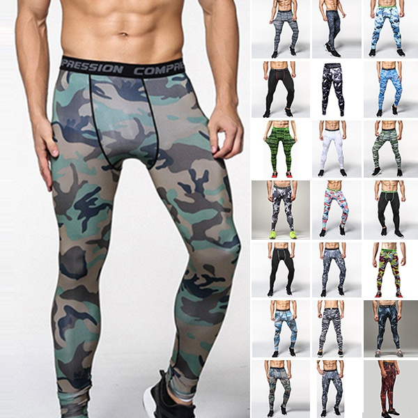 camo compression leggings