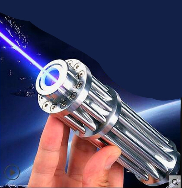 High Power 5000000m Blue Laser Pointers 450nm Lazer Flashlight Burning Hot 