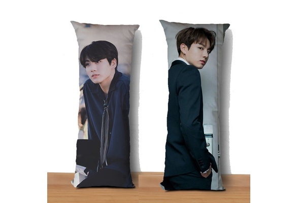 New Arrival 30x80cm Jungkook Diy Lifesize Pillow Best Gift for Kpop Fans Wish