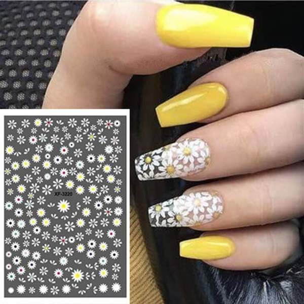 3D Floral Nail Art