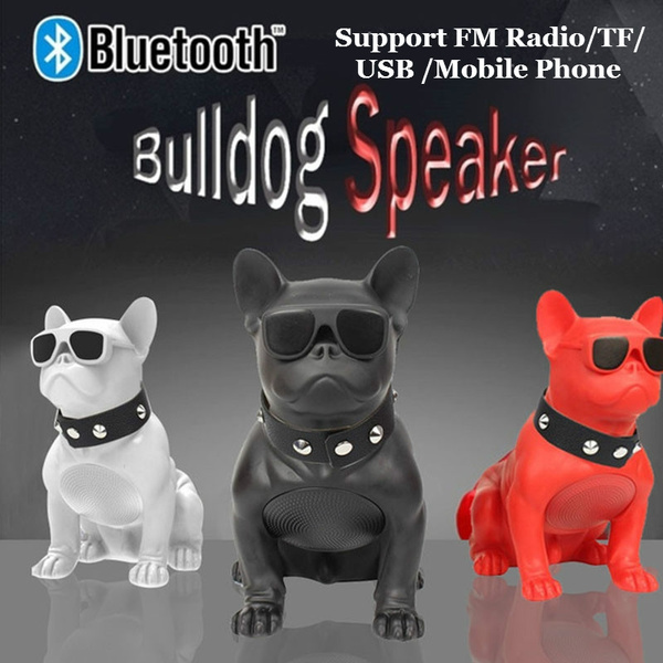Bull Dog Wireless Bluetooth Portable Speaker Mini Stereo Sound Box usb FM Radio 