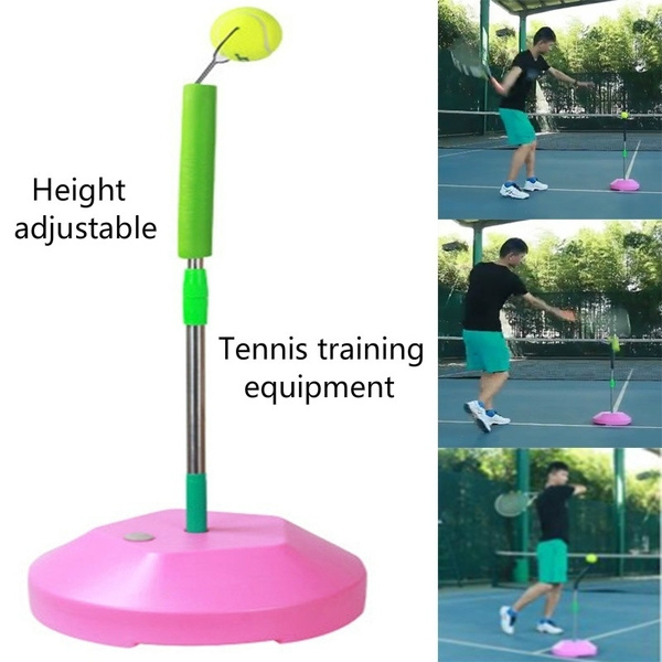 Pro Tennis Swing Trainer and Skills Training Tool Practice Hit Height Adjustabl 