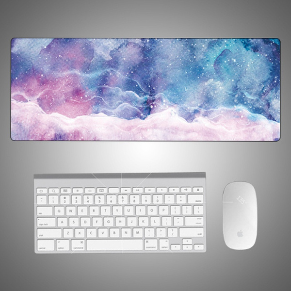 Home Office Large Marble Grain Table, Marble Computer Desk Mat