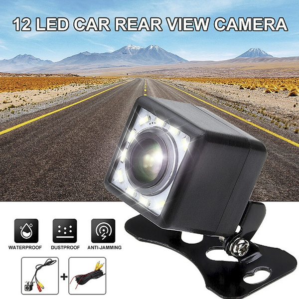 12 LED HD Car Rear View Camera Auto Parking Reverse Backup Camera Night VisA-JH 