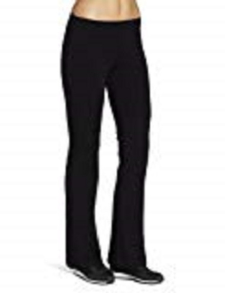 Spalding Womens Bootleg Yoga Pant, Large, Black