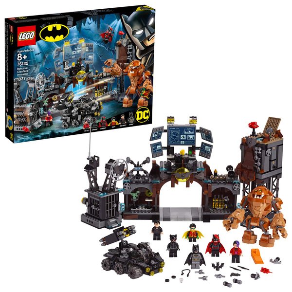 Lego DC Comics BatCaverna Invasao do Cara de Barro 76122