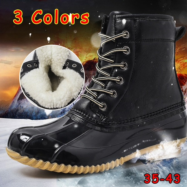 Women Winter Hiking Shoes with Thermal Protection and Cold-proof ...