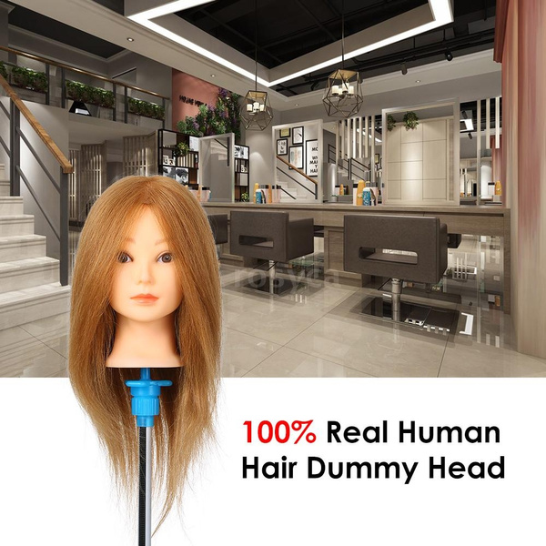 Blonde Mannequin Head With Hair, Hair Mannequins To Practice On