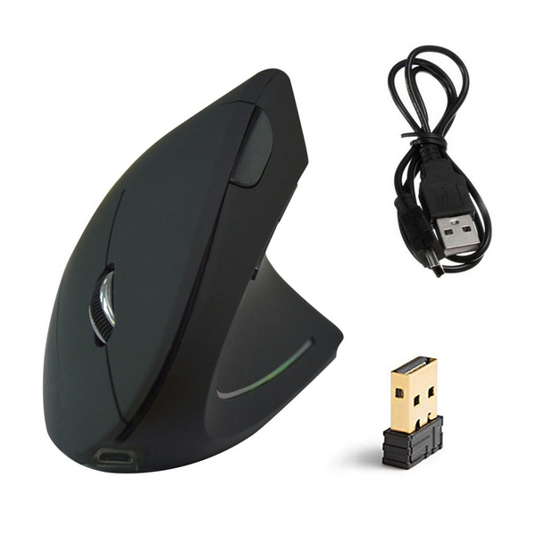 2.4G Wireless Vertical Ergonomic Optical Mouse 800 1200 /1600DPI Vertical Mice 
