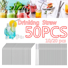 Steel, drinkingstraw, juicestraw, straw