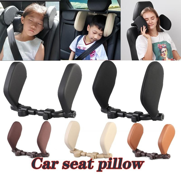 Car Headrest Neck Support Pillow - Neck Pillow for Car Seat Travel Sleeping  Cushion for Kids Adults