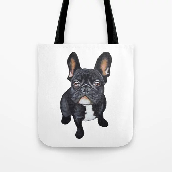 French hotsell bulldog tote