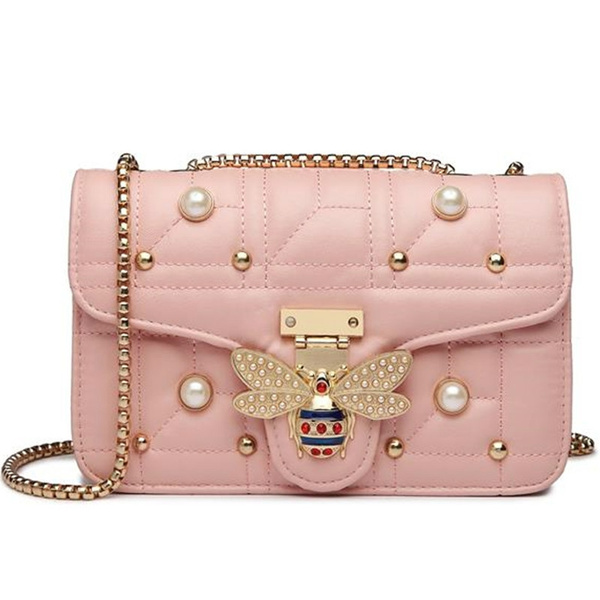 hand purse with chain