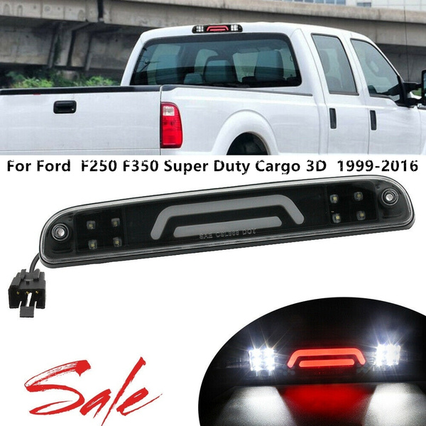 Black Housing Smoke Lens 01-05 Ford Explorer Sport Trac Sanzitop LED 3rd Brake Light Cargo lamp Fit for 99-16 Ford F-250 SD F-350 SD F-450 SD F-550 SD 93-11 Ford Ranger 95-03 Mazda B2300 B400 