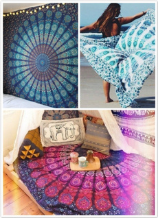 Yoga Mat, art, couchcover, chiffon
